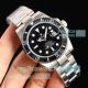 Swiss Copy Rolex Submariner Blaken Black Face Stainless Steel 2836 Watch (5)_th.jpg